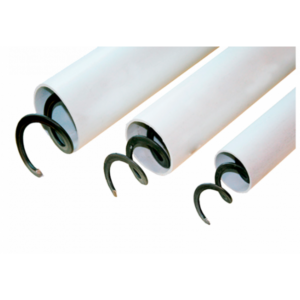 Tubo de PVC con espiral
