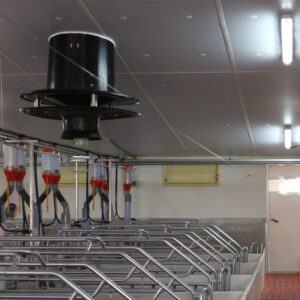 Sistema deflector de chimenea cónica